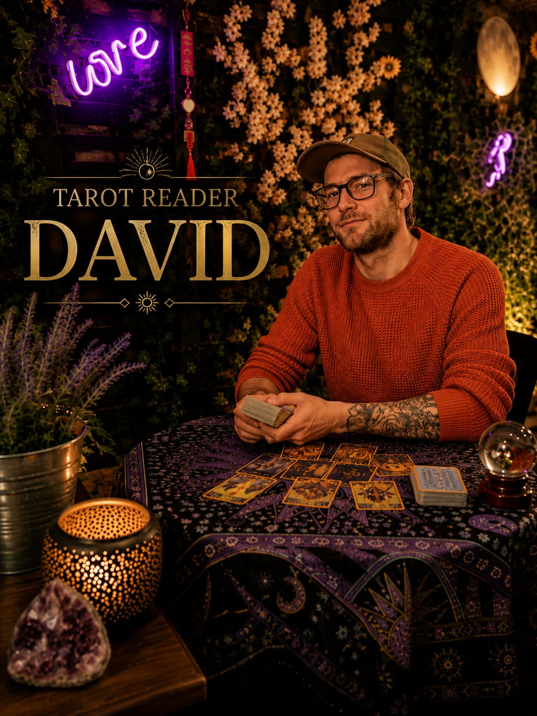 David — tarot reader