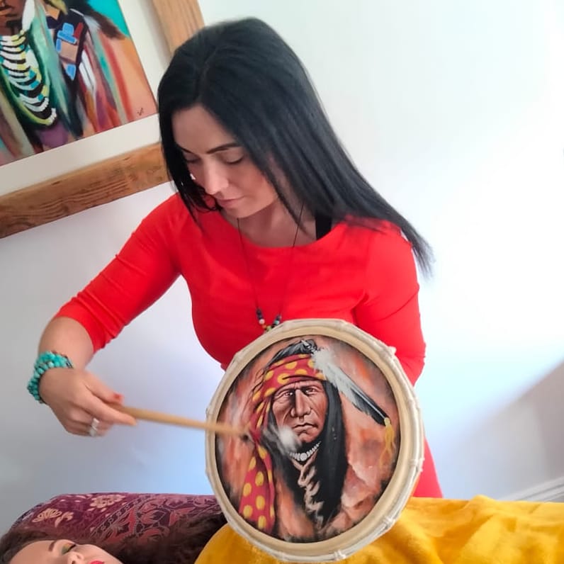 Drum healing space