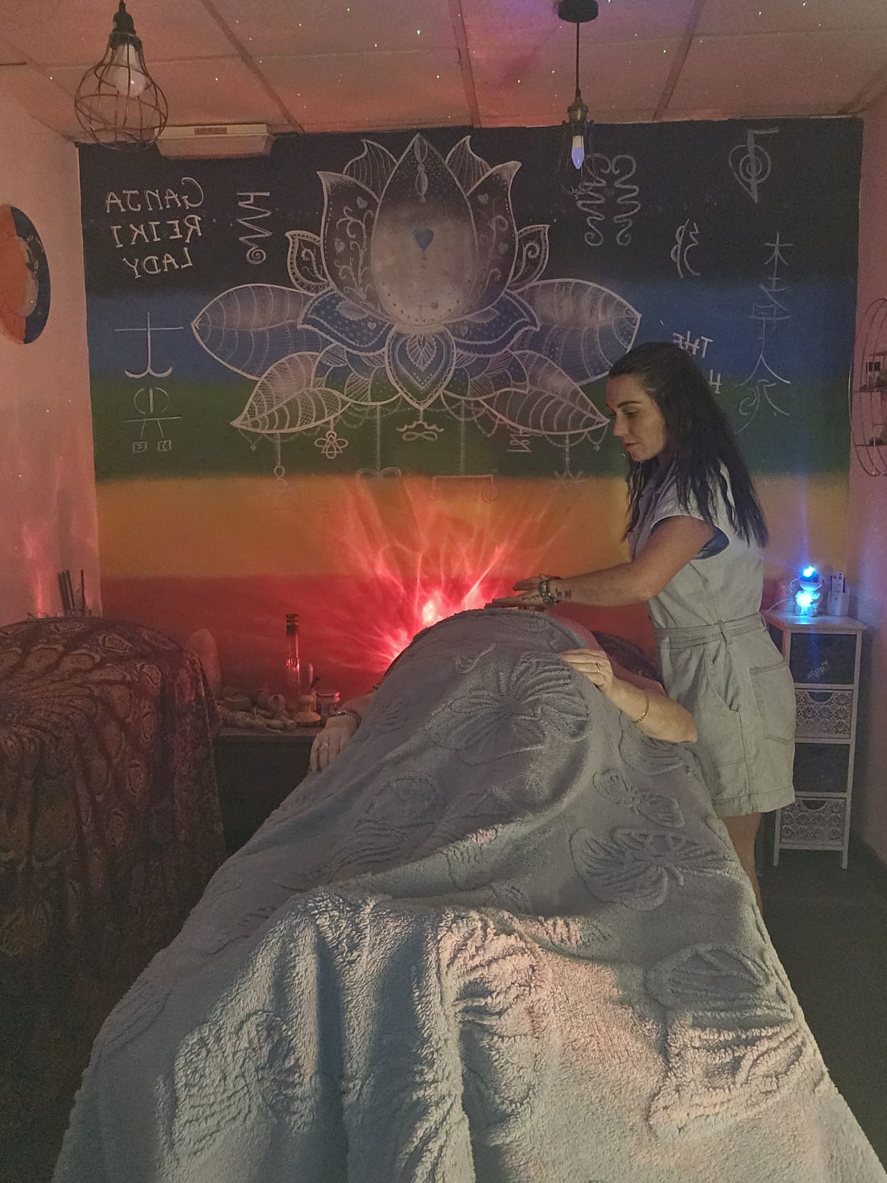 The Ganja Reiki Lady room